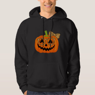 Sudadera Cara de Calabaza de Jack O Lantern Halloween Leopa