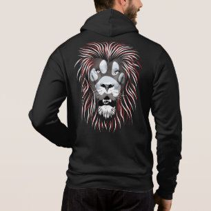 Sudadera Cara de león tribal
