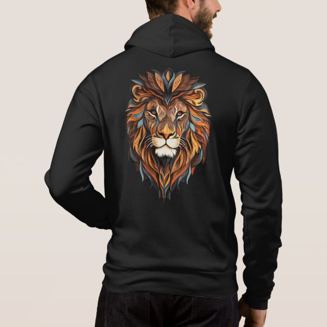 Sudadera Cara de leones (Reverso)