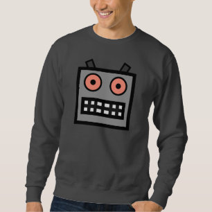 SUDADERA CARA DEL ROBOT