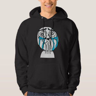 Sudadera Cara linda Meme de la rabia de la sobrecarga del