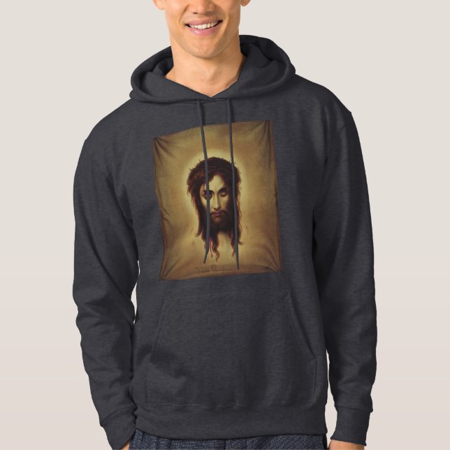 Sudadera Cara sagrada de Jesucristo (Anverso)