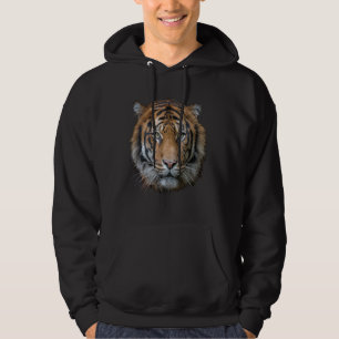 Sudadera Cara salvaje del tigre de Bengala