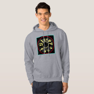 Sudadera Cara somnolienta: Gris - Camisas con capucha de al