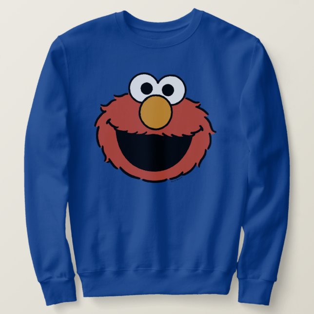 Sudadera Cara sonriente de Elmo (Anverso del diseño)