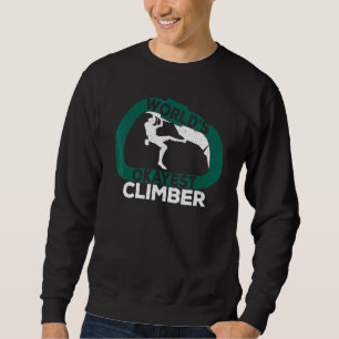Sudadera Carabinero De Escalada De Rock WorldS Okayest Clim