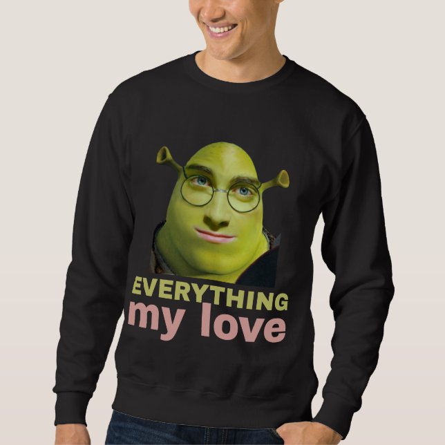 Sudadera Carácter ansioso enamorado (Anverso)