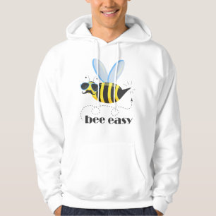 Sudadera Carácter de abeja con gafas de sol bigote Bee Fáci
