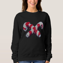 Sudadera Caramelo de Navidad en forma de bastón