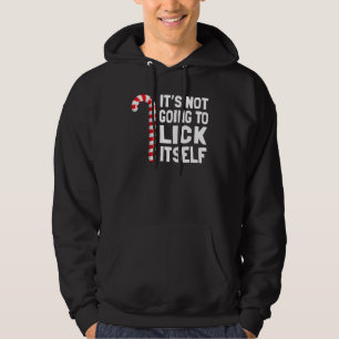 Sudadera Caramelo de Navidad en forma de bastón No se va a