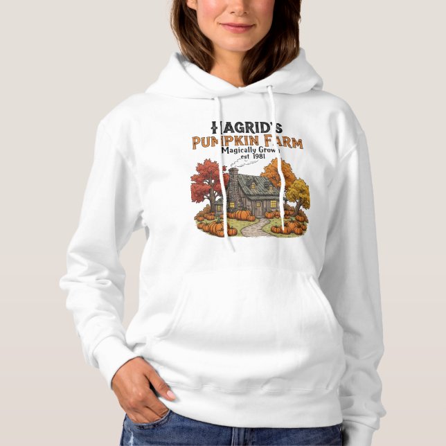 Sudadera Caramelos de la granja de calabaza de Hagrid| Rúst (Anverso)