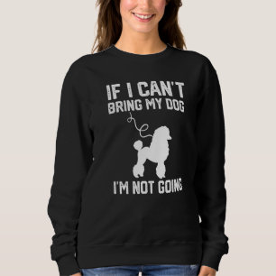 Sudadera Caramelos si no puedo traer a mi perro no voy