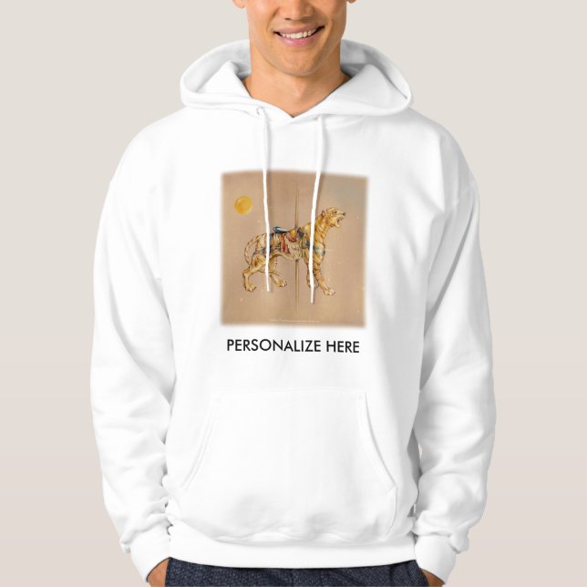Sudadera Caramelos, sudores - Tigre de carrusel (Anverso)