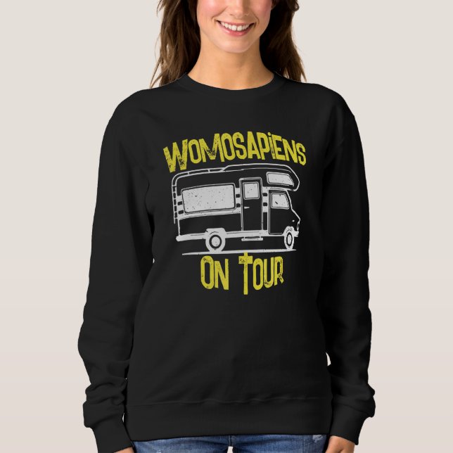 Sudadera Caravan Camping Mobil I Adventure Vacation (Anverso)
