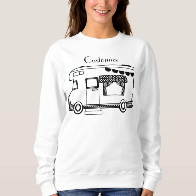 Sudadera Caravana de autocaravana Thunder_Cove (Anverso)