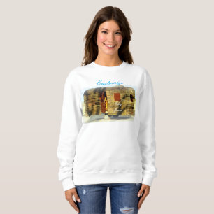 Sudadera Caravana de madera clásica de época