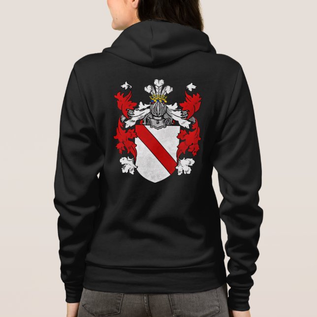 Sudadera Carbón de armas de Tankersley Hoodie (Reverso)