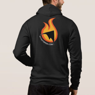Sudadera Carcasa con cremallera (logotipo de la forja de co