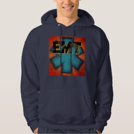 Sudadera Carcasa EMT para hombres rojos/azules