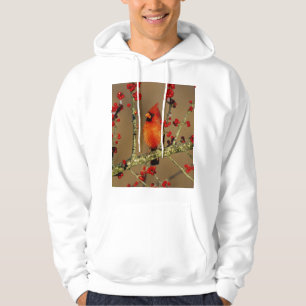 Sudadera Cardenal norteño macho posado, IL