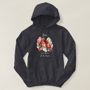 Sudadera Cardenal Rojo de Navidad Jesús Razón de la Tempora