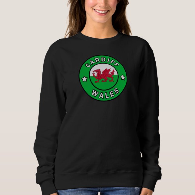 Sudadera Cardiff Wales (Anverso)