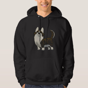 Sudadera Cardigan Welsh Corgi Brindle