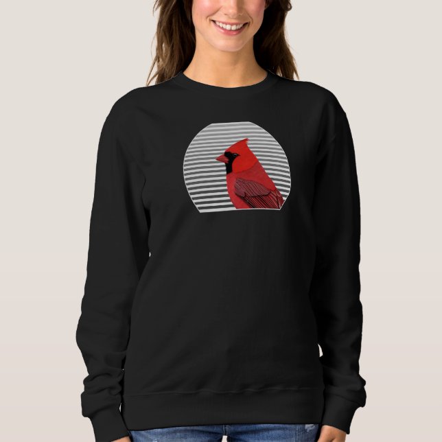 Sudadera Cardinal Bird Birdwatcher Animal Biolo (Anverso)