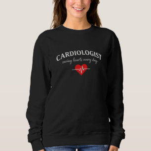 Sudadera Cardiólogo salvando corazones todos los días
