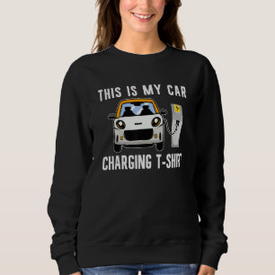 Sudadera Carga de coche baterías EV Vehículo de coche eléct
