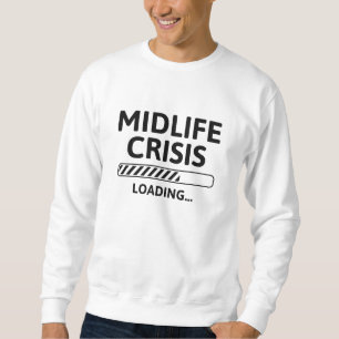 Sudadera Carga de crisis de vida media