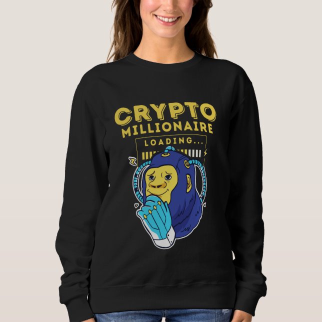 Sudadera Carga de Crypto Millionaire (Anverso)