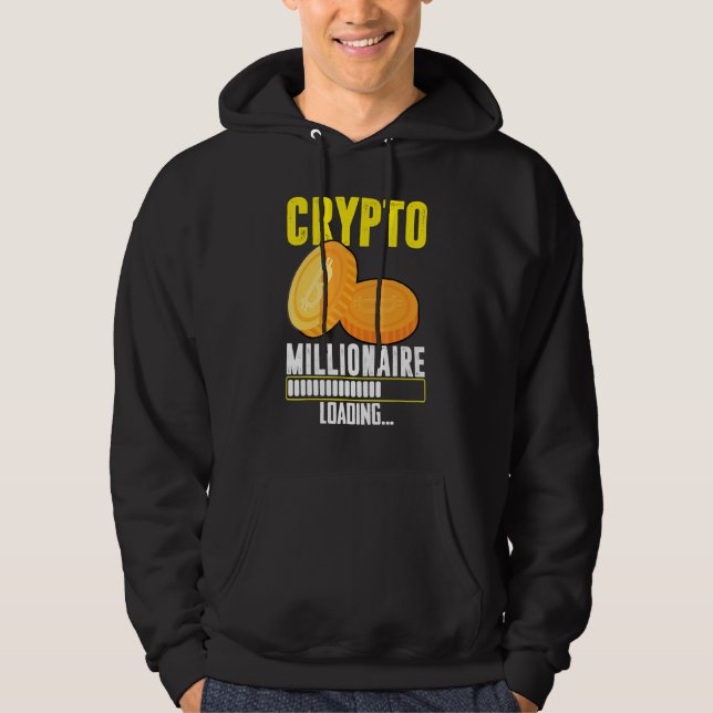 Sudadera Carga de Crypto Millionaire (Anverso)