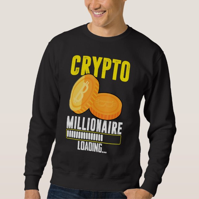 Sudadera Carga de Crypto Millionaire (Anverso)