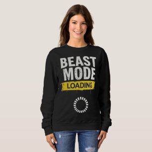 Sudadera Carga en modo de bestia - Gimnasio y juegos motiva