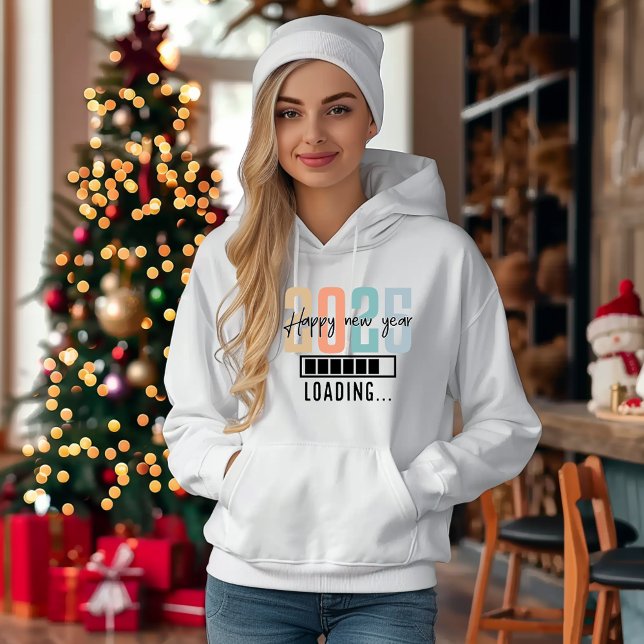 Sudadera Cargando 2025... ¡Prepárate para un fabuloso Año N (Subido por el creador)