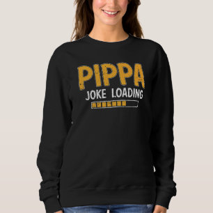 Sudadera Cargando Chiste Mens Pippa Por Favor Espera Humor