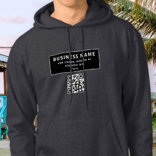 Sudadera Cargar código QR o logotipo   Moderno