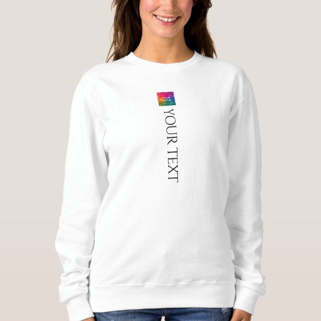 Sudadera Cargar imagen o logotipo Mujeres Moderna Elegante  (Anverso)