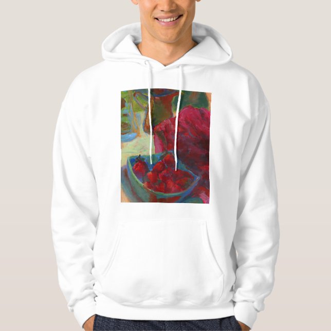 Sudadera Cargar tu trabajo de arte | Convertir la pintura P (Anverso)