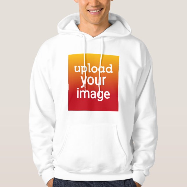 Sudadera Cargar una camiseta con fotos de personalizado - C (Anverso)