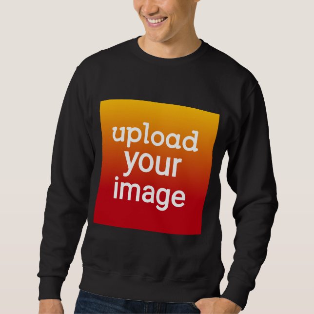 Sudadera Cargar una camiseta con fotos de personalizado - C (Anverso)