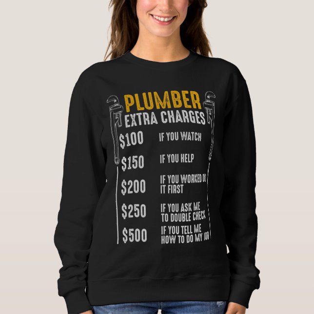 Sudadera Cargas adicionales de plomo Drenaje de tubería de  (Anverso)
