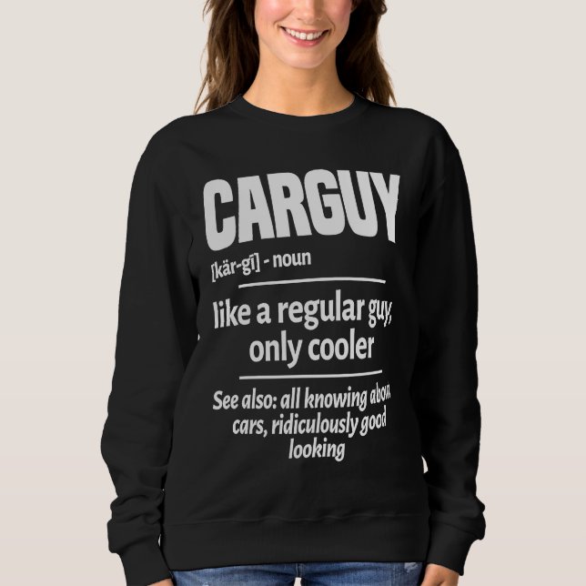 Sudadera Carguy Noun Definition Turbo Wheel Auto Engine Gar (Anverso)