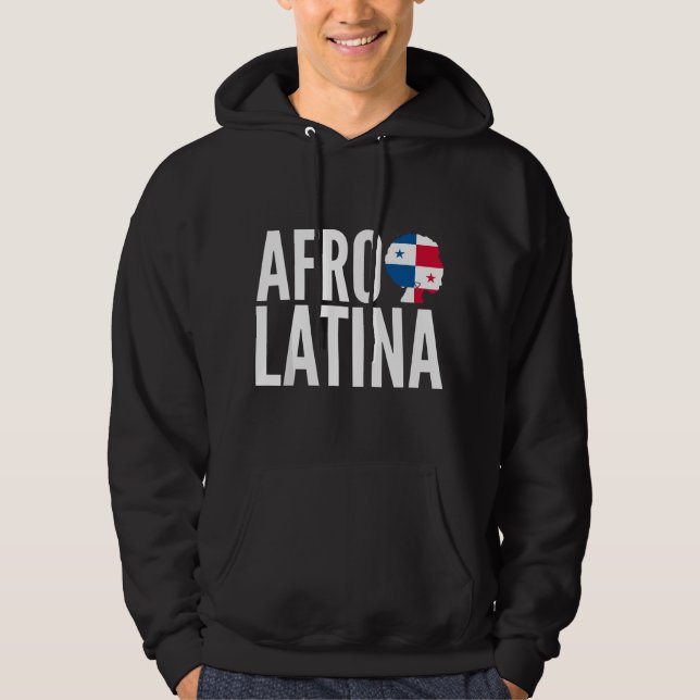 Sudadera Caribbean Afro-Latina Panama Flag Panamanian Creol (Anverso)