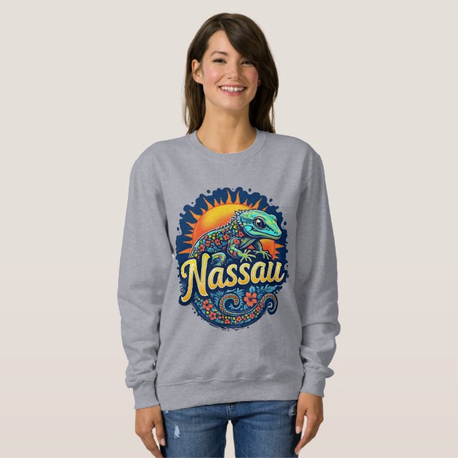 Sudadera Caribe de Gecko Nassau (Anverso completo)