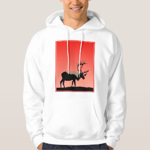 Sudadera Caribou at Sunset - Arte original de la vida salva