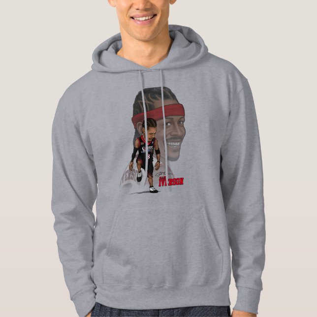 Sudadera Caricatura de Allen Iverson (Anverso)
