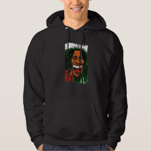 Sudadera Caricatura de Rastafari Caribe Jamaica Hombre Rast