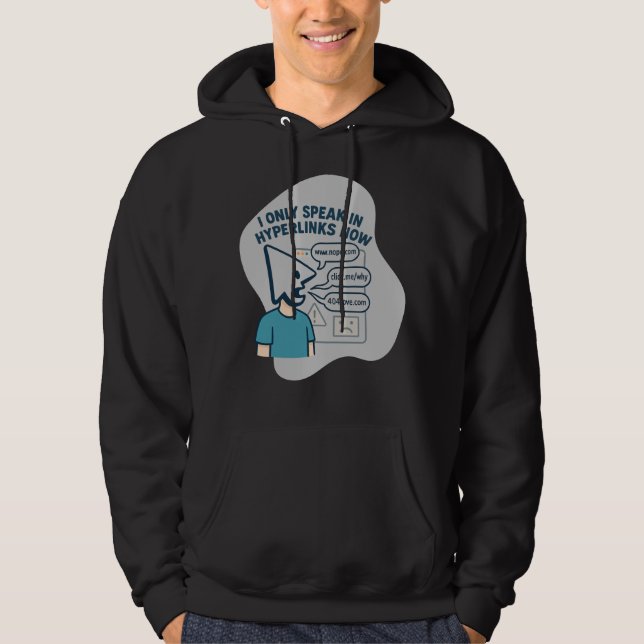 Sudadera Caricatura divertida con la cabeza del cursor del  (Anverso)